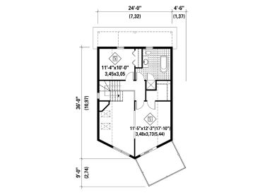 2nd Floor Plan, 072H-0215