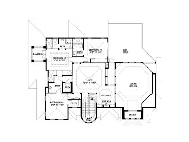 2nd Floor Plan, 037H-0047