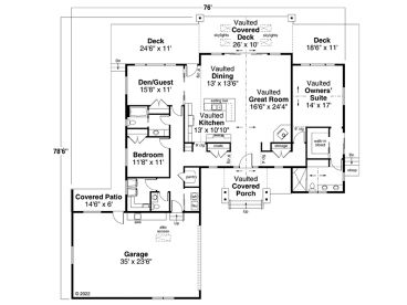 Floor Plan, 051H-0400