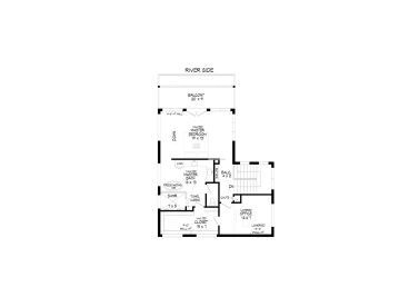 2nd Floor Plan, 062H-0355
