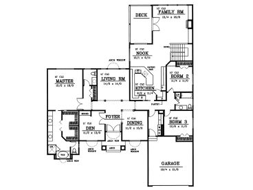 Floor Plan, 026H-0035