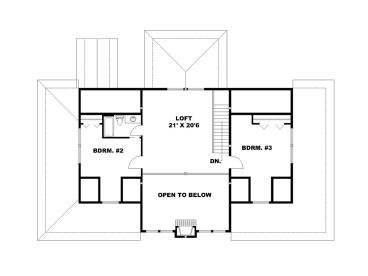 2nd Floor Plan, 012H-0239