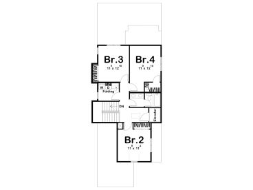3rd Floor Plan, 050H-0461