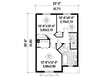 2nd Floor Plan, 072H-0026