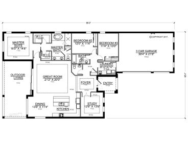 Floor Plan, 070H-0075