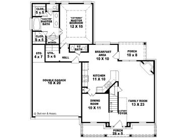 1st Floor Plan, 006H-0026