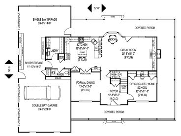 1st Floor Plan, 044H-0039