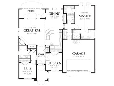 Floor Plan, 034H-0249