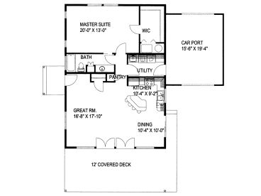 Floor Plan, 012H-0115
