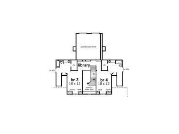 2nd Floor Plan, 021H-0198
