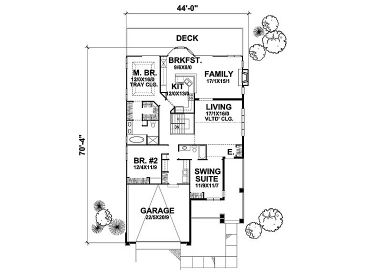 Floor Plan, 016H-0033
