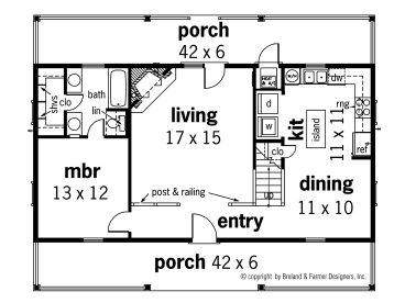 1st Floor Plan, 021H-0049