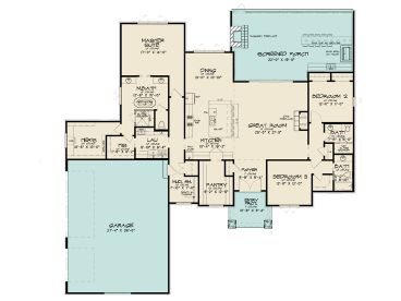 Floor Plan, 075H-0035