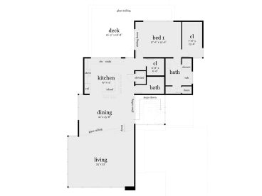 2nd Floor Plan, 052H-0065