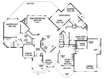 Floor Plan, 013H-0046
