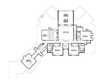 2nd Floor Plan, 025H-0181