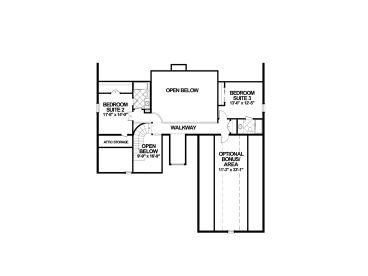 2nd Floor Plan, 007H-0157