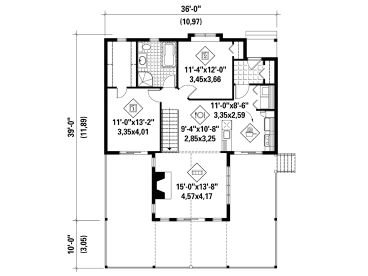 Floor Plan, 072H-0199