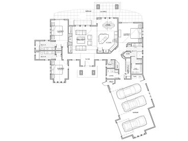 1st Floor Plan, 081H-0003