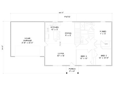 Floor Plan, 083H-0001