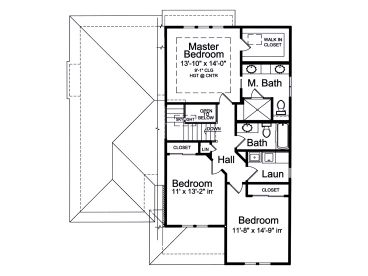 2nd Floor Plan, 046H-0181