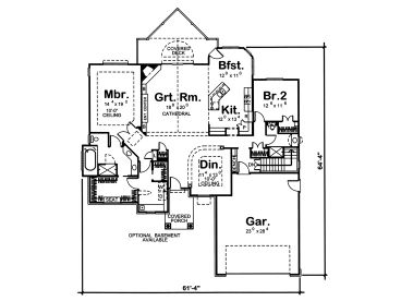 Floor Plan, 050H-0030