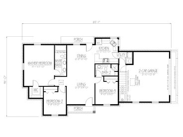 Floor Plan, 068H-0017