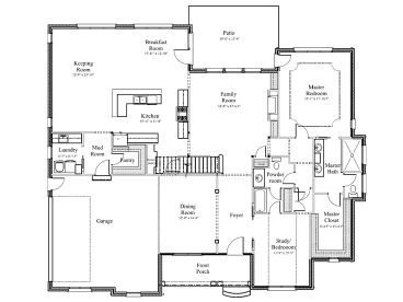 1st Floor Plan, 049H-0012