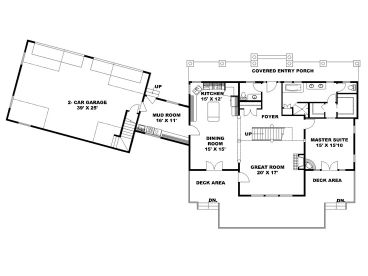 1st Floor Plan, 012H-0246