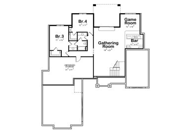 2nd Floor Plan, 031H-0445