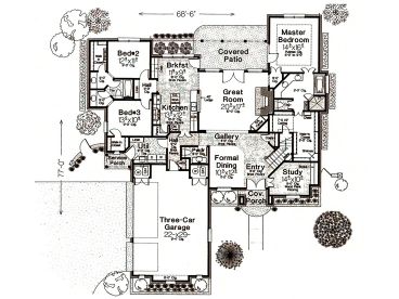 1st Floor Plan, 002H-0112