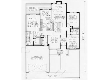 Floor Plan, 018H-0006