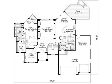 Floor Plan, 023H-0101