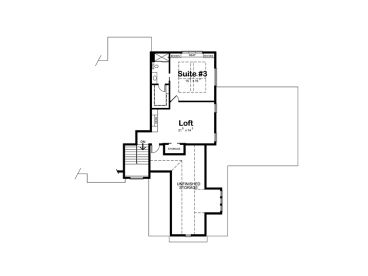 2nd Floor Plan, 031H-0381