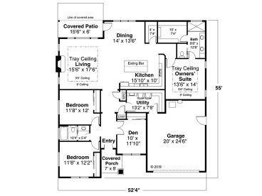 Floor Plan, 051H-0315