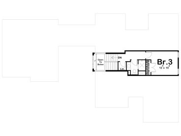 2nd Floor Plan, 050H-0485