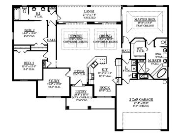 Floor Plan, 064H-0124
