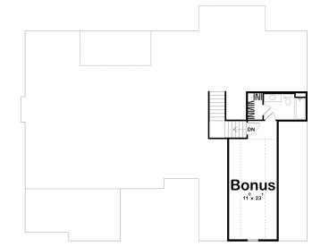 2nd Floor Plan, 050H-0445