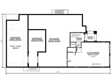 1st Floor Plan, 070H-0045