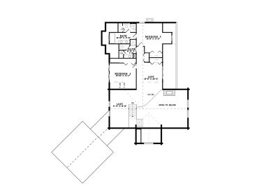2nd Floor Plan, 025L-0034