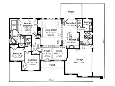 Floor Plan, 046H-0100