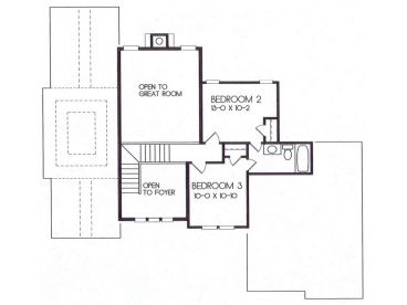 2nd Floor Plan, 045H-0009