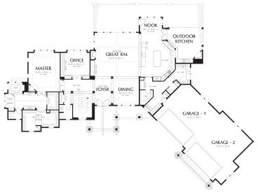 Floor Plan, 034H-0311