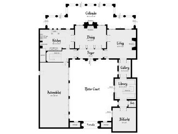 1st Floor Plan, 052H-0025