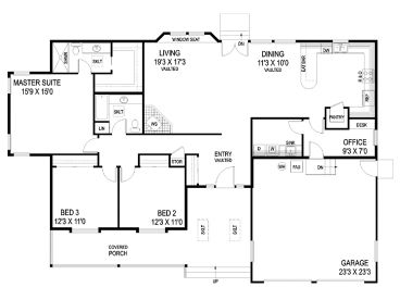 Floor Plan, 013H-0060