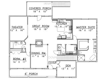 Floor Plan, 012H-0119
