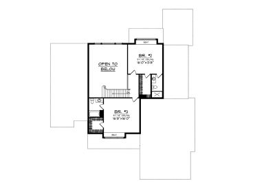 2nd Floor Plan, 020H-0246