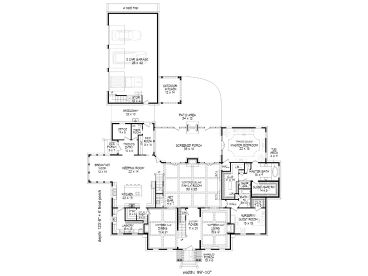 1st Floor Plan, 062H-0276