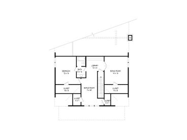 2nd Floor Plan, 062H-0240