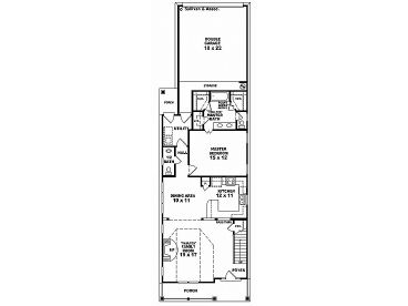 1st Floor Plan, 006H-0011